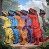 T REX  Dinosaur Series Alien Rabbit Inflatable Clothing Mascot Anime Character Cosplay Adult Cartoon Funny Set